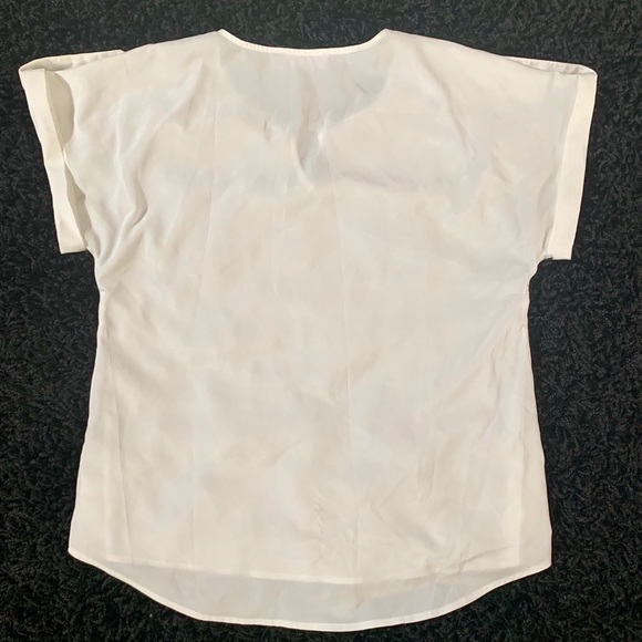 White Calvin Klein Blouse!!! - Picture 2 of 3